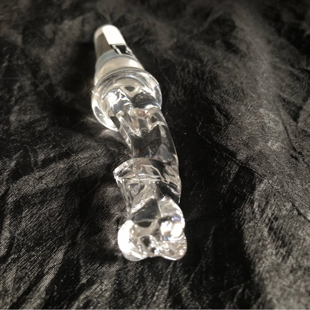 Vintage Mikasa Crystal Bottle Stopper - Bogey Golfer - Picture 13 of 15